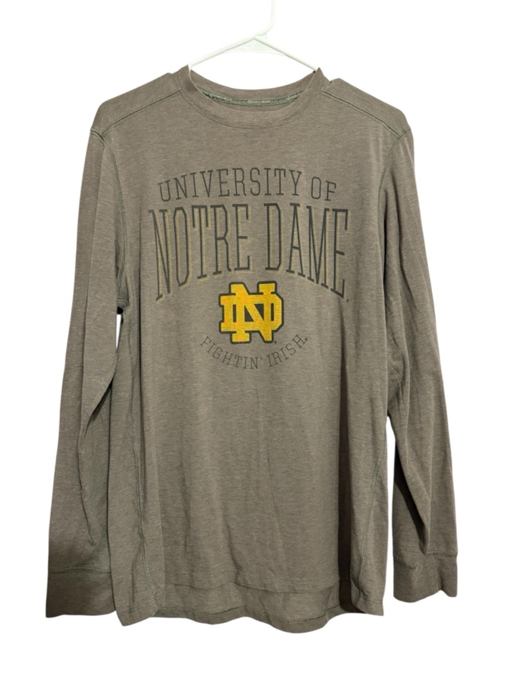47 Forward University of Notre Dame Fighting Irish Long Sleeve Men’s Shirt Large